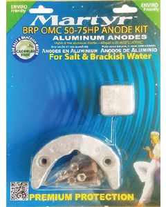 Martyr Anodes Anode-Brp Omc 50-75 Hp Mg Mtr Cmomc5075Kitm