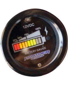 Panther Marine Led Battery Gauge Panel Mnt Pan 556500