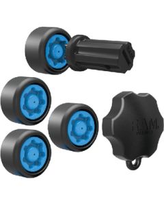 National Cycle Inc Lock Kit For 109 Series Mount Ram Rapsknobg109