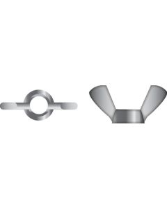 Seachoice Products 10-24 Wing Nut Ss 100/Bg Scp 01104