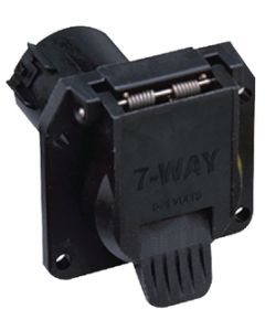 Seachoice Products 7-Way Round Car Side Connector Scp 57861