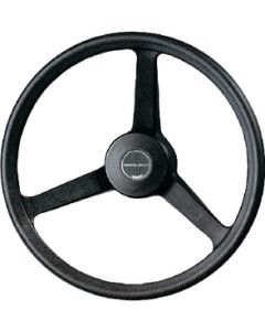 Uflex Steering Wheel/Blk 3Spoke Poly Ufx V32N