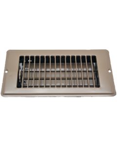 A P Products FLOOR REGISTER BROWN 4 X8 APP-013626