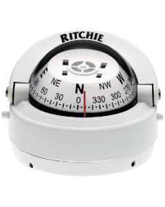 Ritchie Navigation Explorer Compass Wht/Wht Dial RIT S53W