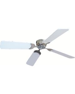 Lasalle Bristol Ceiling Fan-Brushed Nic/Wh 36 BLP 410TSDC36BNWH