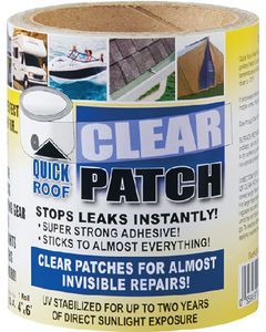 QUICK ROOF PATCH CLEAR 4 X20'