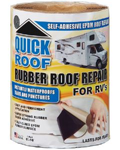 Quick Roof Instant Waterproofing For Rubber Roofs Black CFC-RQR6100