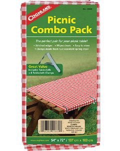 Coghlans Picnic Combo Pk Tablecloth Clamp CGL 0660