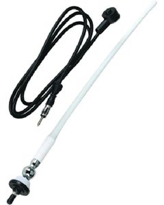 BOSS AUDIO SYSTEMS ANTENNA  RUBBER  WHITE MRANT12W