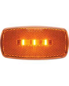 Optronics LED MARK LIGHT OVAL AMBER OPT-MCL32ABP