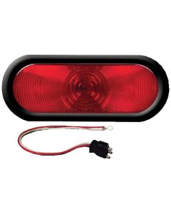 Optronics 6  Oval Red Taillight Kit OPT ST74RBP