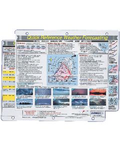 Davis Instruments Weather Forecasting Ref. Card DAV 131