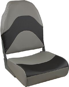 Springfield Marine Premium Folding Seat Chr/Gray SPM 1062034