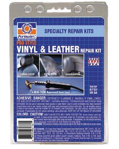 Permatex Pro Vinyl & Leather Repair Kit PTX 81781