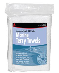 Buffalo Industries Terry Towels 6/Bag BUF 60244