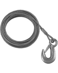 Fulton Products Winch Cable W/Hook 7/32 X 50 FUW WC7500100