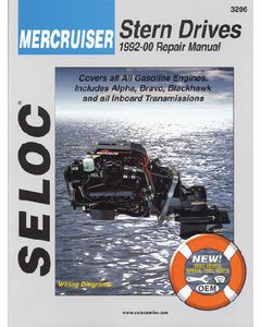 Seloc Publishing Man Merc64-91 Gas & Sterndrive SEC 3200