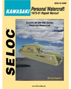 Seloc Publishing Man Kawasaki Pwc 73-91 SEC 9200
