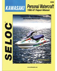 Seloc Publishing Man Kawasaki Pwc 92-97 SEC 9202