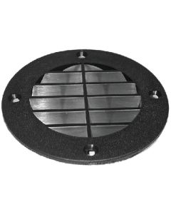 T-H Marine Louvered Vent Cover - Blk THM LV1DP
