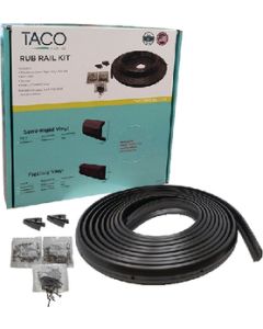 Taco Metals V21-1025WHC20D Rigid Vinyl Rub Rail