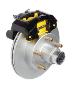Tiedown Engineering Disc Brake Vented Rotor-Alum C TIE 82100