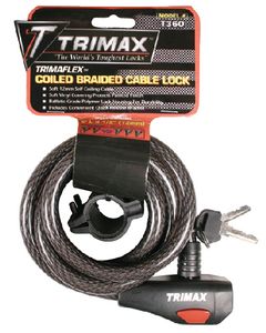 Trimax Locks 6'High Security Cable Lock TRX TKC126