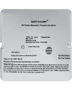 Safe T Alert ALARM-12V FLUSH MNT LP-CO BLK MTI-45742WT