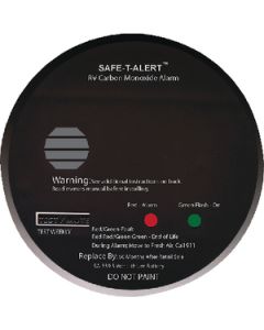 CARBON MONOXIDE ALARM BLACK MTI-SA339BL