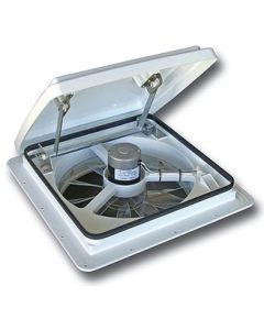 RV Products-Airxcel, Inc.(Maxx Air Vent) White Lid Manual Opening 4000K RVA 0004000K