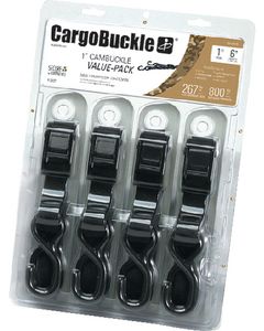 Boatbuckle 1  X 6' Cam Buckle Value Pk(4) BKL F12637