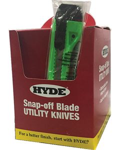 Hyde Tools Snap Knife Dspy Bckt 9Mm 50Pc HYT 49696