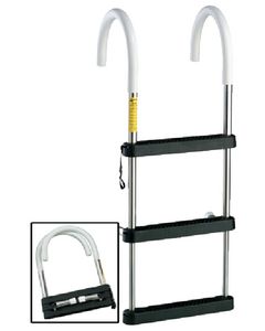 Garelick 3 Step Ss Teles Hook Ladder GAR 06131