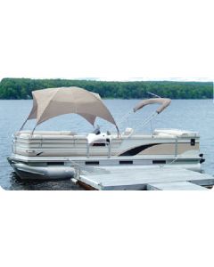 Taylor Pontoon Easy Up Shade Top Sand TAY 12003OS