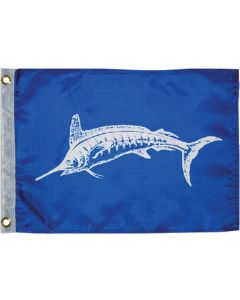 Taylor Fisherman's White Marlin Catch Flag 12" x 18" TAY-3018