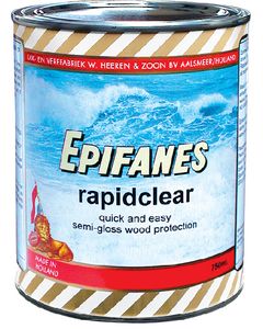 Epifanes Rapid Clear Satin Wood Finish EPF RCC750