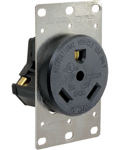 JR Products 30A Receptacle JRP-15075