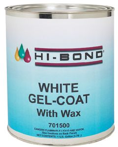 Hi Bond White Gel Coat With Wax Gl HIB 701500