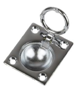 Sea-Dog Line Chrome Brass Ring Pull(Small) SDG 2224001