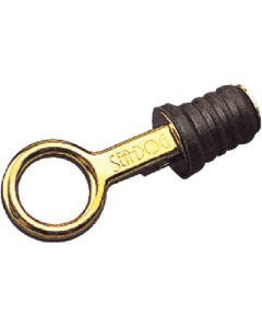 Sea-Dog Line Brass Snap Handle Drain Plug - SDG 5200701