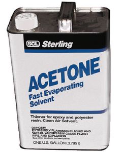Sterling Acetone Pure Quart  @6 SCL 400004