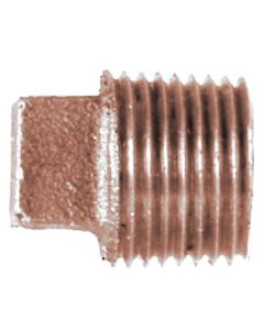Brass Fittings 1-1/4 Brz Sq Head Pipe Plug MLM 44656