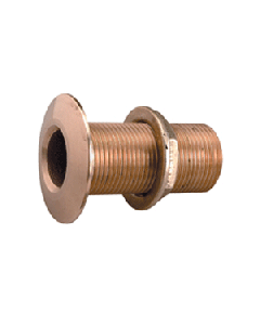 Perko 1/2" Thru-Hull Fitting w/Pipe Thread Bronze MADE IN   THE USA 0322DP4PLB