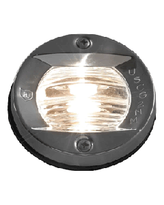 ATTWOOD FLUSH MOUNT TRANSOM LIGHT SS ROUND TWO MILE 6356D7