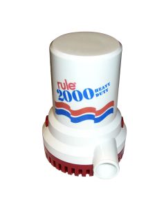 Rule 2000 Gph Non Automatic Bilge Pump 24V