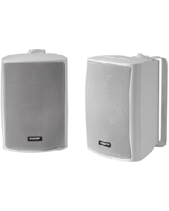 FUSION 4" Compact Marine Box Speaker - (Pair) White MS-OS420