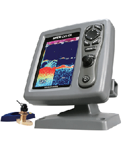 SI-TEX CVS-126 Dual Frequency Color Echo Sounder w/B744V Thru-Hull Transducer CVS-126744