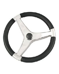 Schmitt Evo Pro 316 Cast Stainless Steel Steering Wheel - 13.5"Diameter 7241321FG