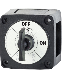 Blue Sea 6005200 Battery Switch Single Circuit ON-OFF - Black 6005200