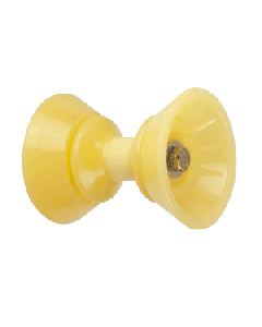 C.E. Smith 3" Bow Bell Roller Assembly - Yellow TPR 29300